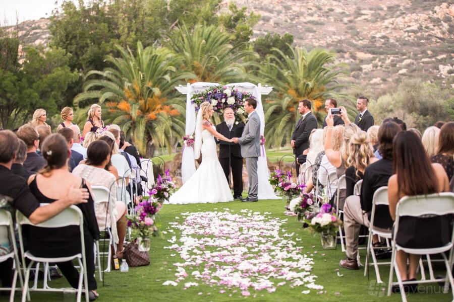 Golf Course Waterfall Wedding Golf Course Waterfall Wedding