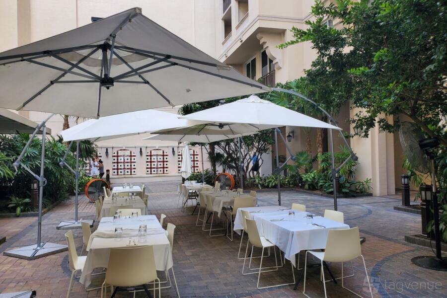 Patio at Bachour