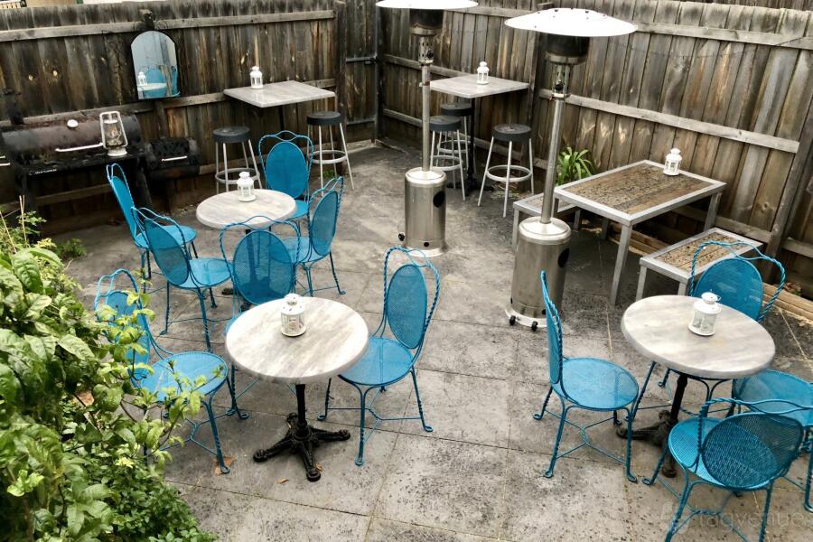 Rear Courtyard at