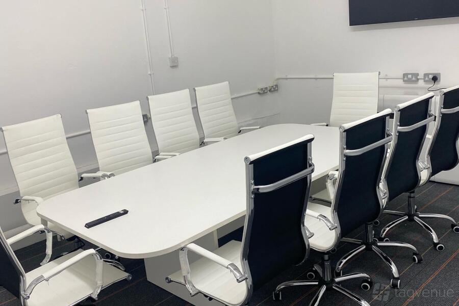 Futuristic Meeting Room Futuristic Meeting Room