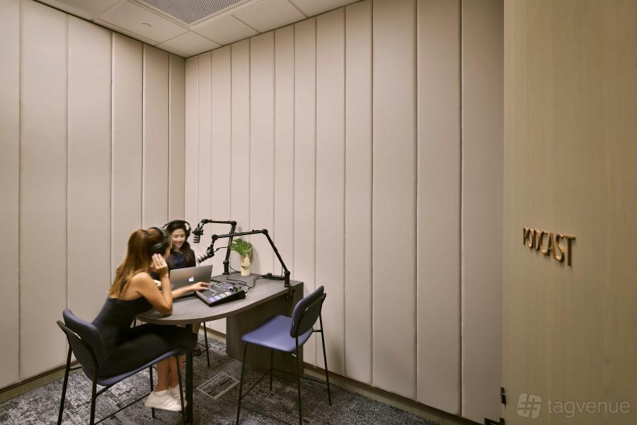 Podcast Room at
