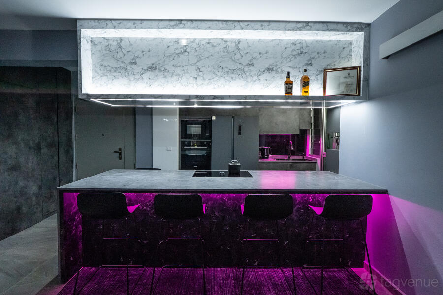 Bar/Island at Delon's Kitchen