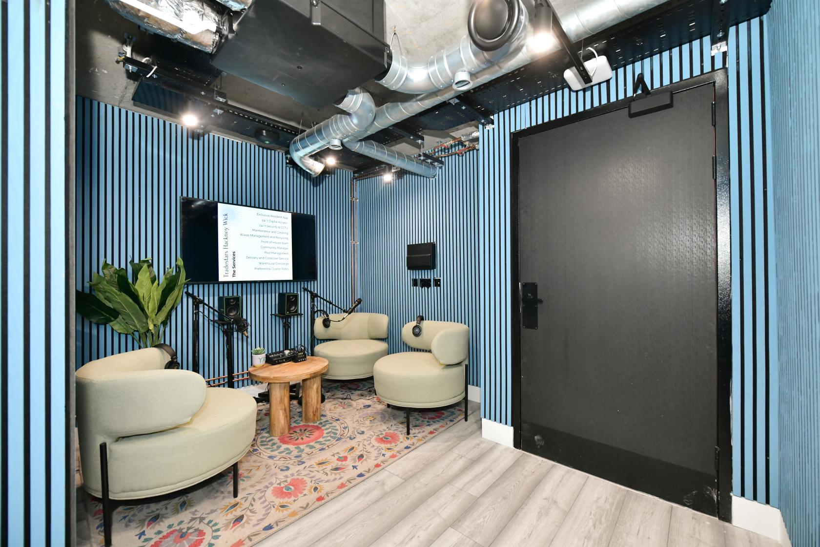 Podcast Studio - Tradestars Hackney Wick - Bookable Spaces - Event ...