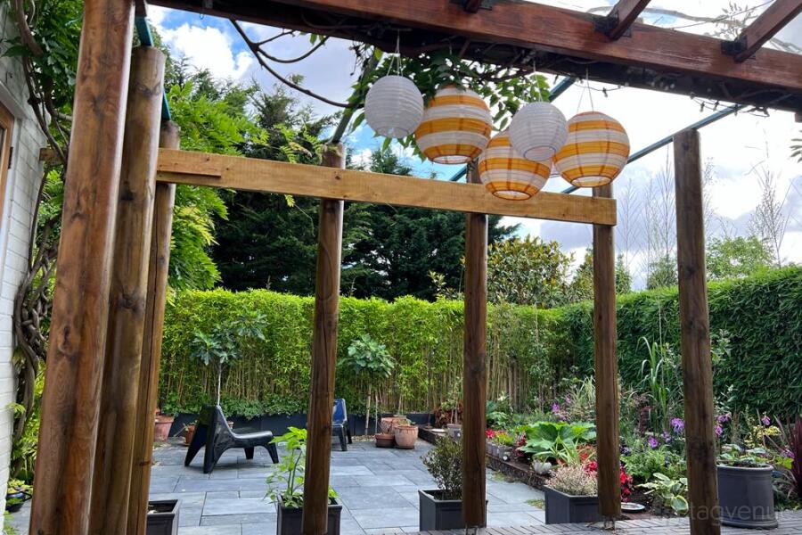Rear Courtyard Patio Garden Rear Courtyard Patio Garden