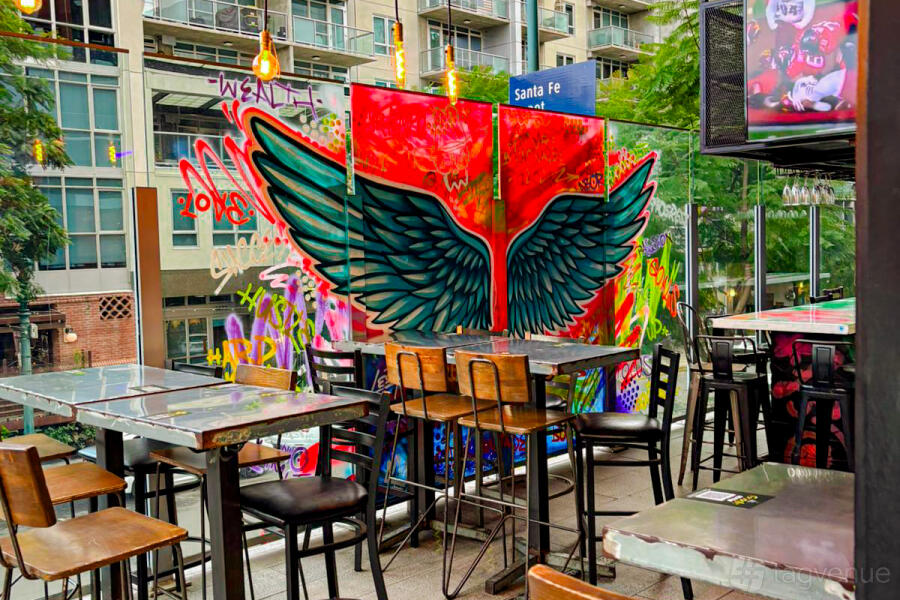 The Patio at King and Queen Cantina