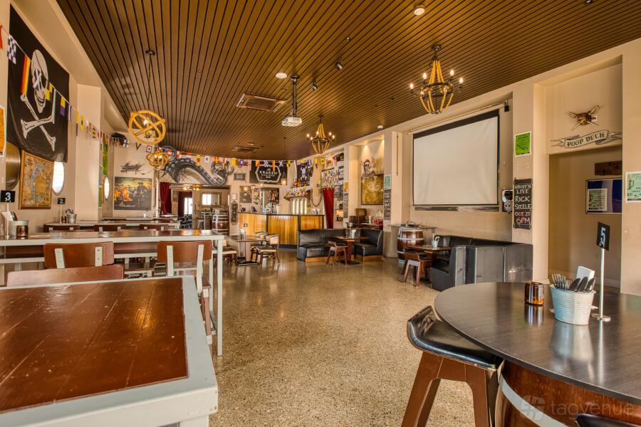 Indoor & Courtyard at Pirate Bar