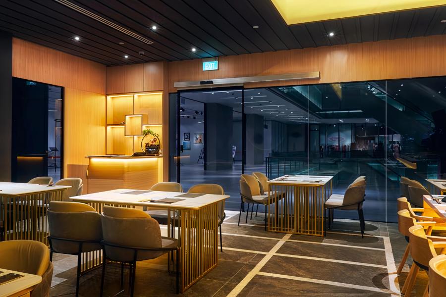 Main Dining and Bar Area at
