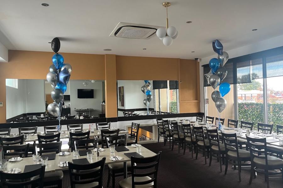 Semi-private Upatairs Space at Vibrante Restaurant