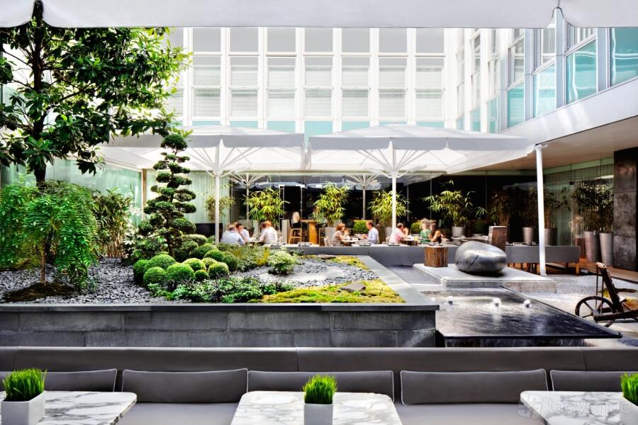 Courtyard at