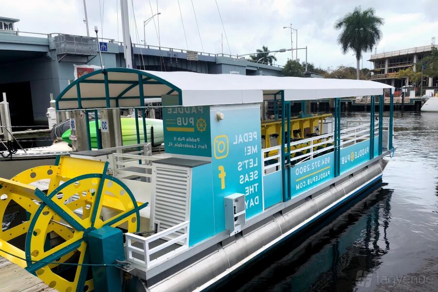 Pedal Boat at Houston Pedal Barge