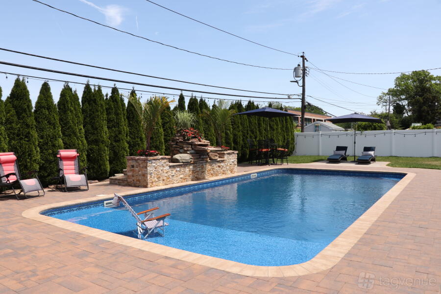 Pool and Waterfall Space Pool and Waterfall Space