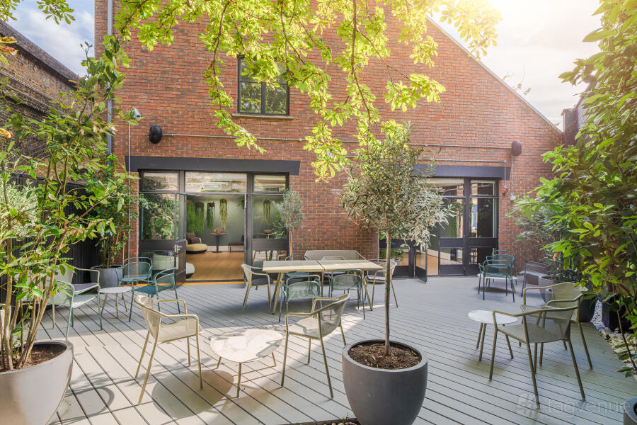 Private Outdoor Patio at