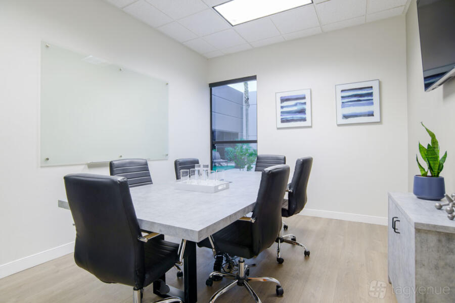 6 Person Meeting Room - Aqua 6 Person Meeting Room - Aqua