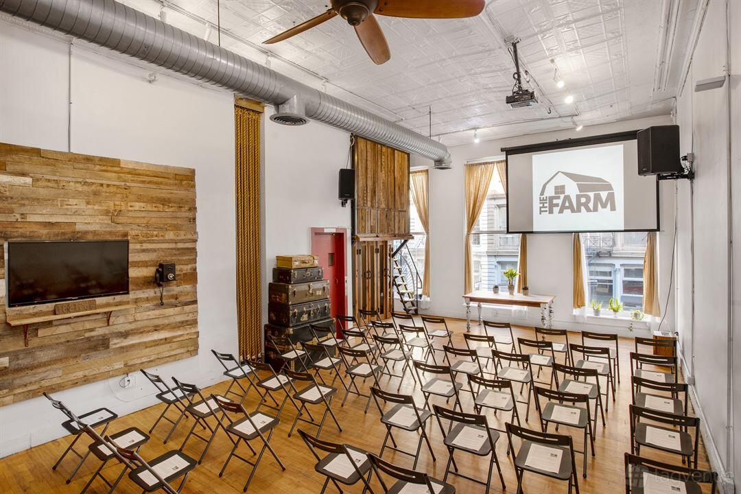Designer Soho Loft Space - The Farm Soho - Event Venue Rental ...