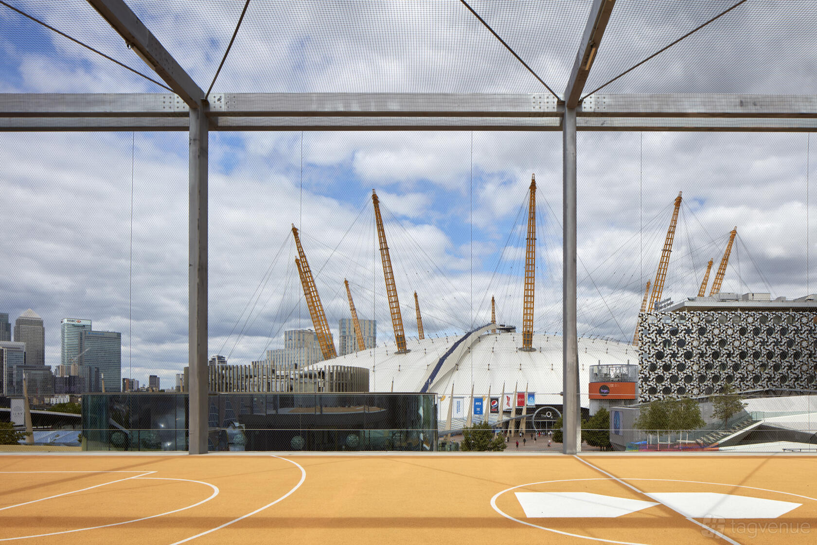 Rooftop Basketball Court - Design District - Event Venue Hire ...