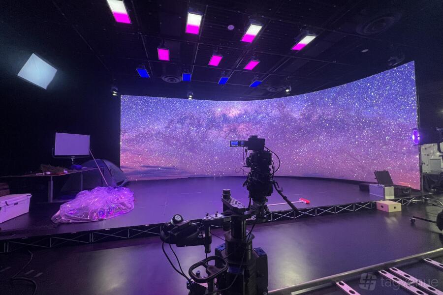 Virtual Production LED Wall at