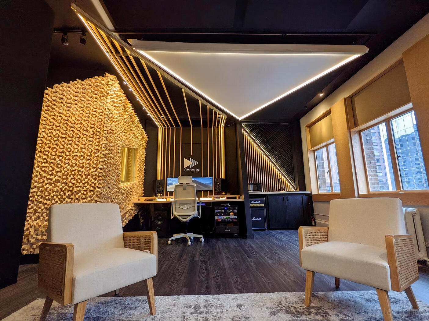 Modern recording Studio