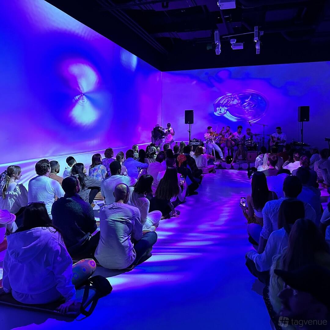 The Hub + Projection Room at Arcadia Earth at Arcadia Earth