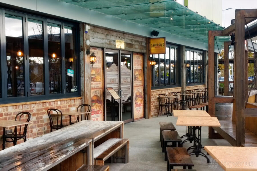 Outdoor Area at Lone Star Rib House Cockburn