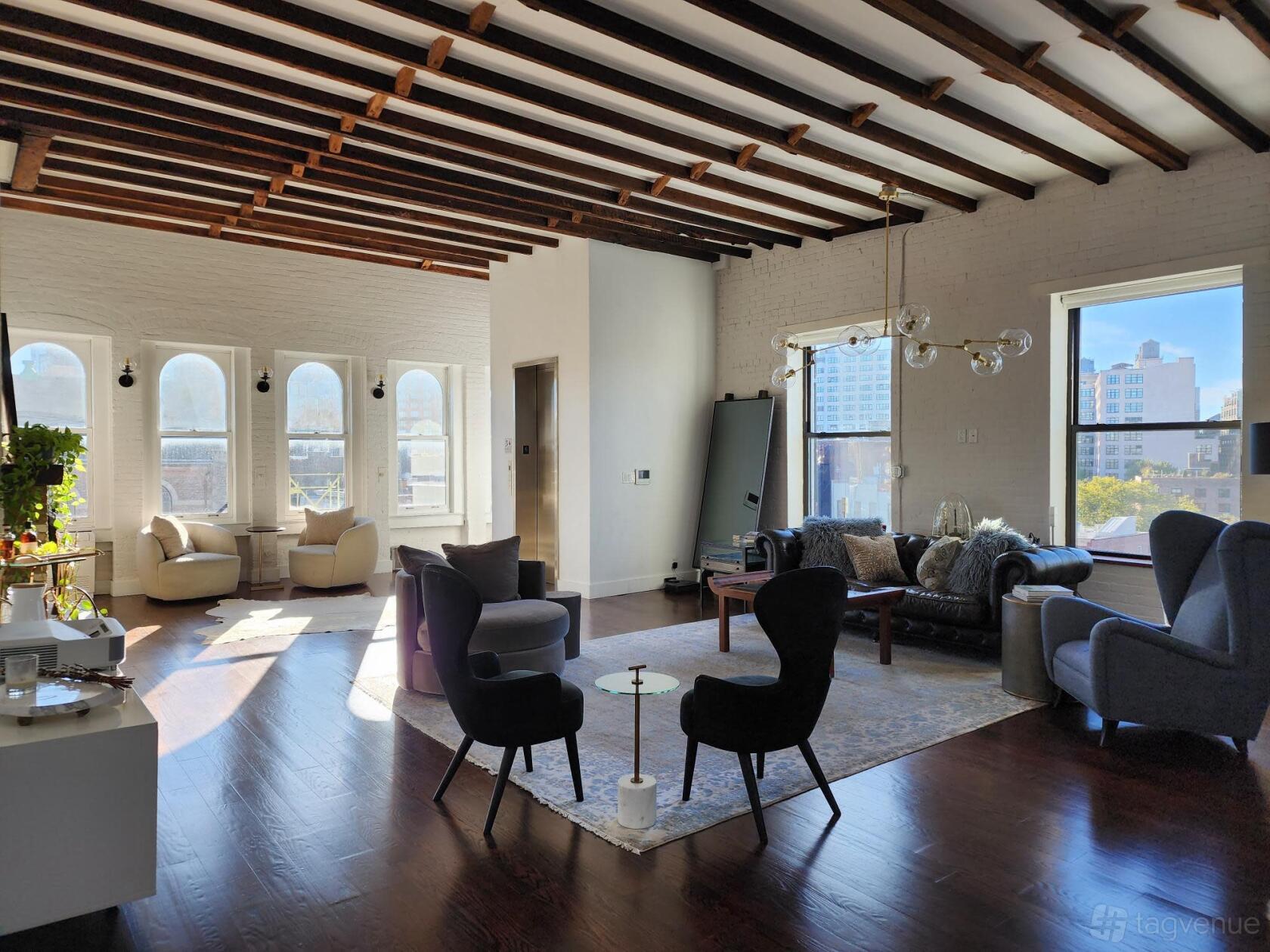 Penthouse Soho Loft with Private Rooftop Venue Rental in New York City ...