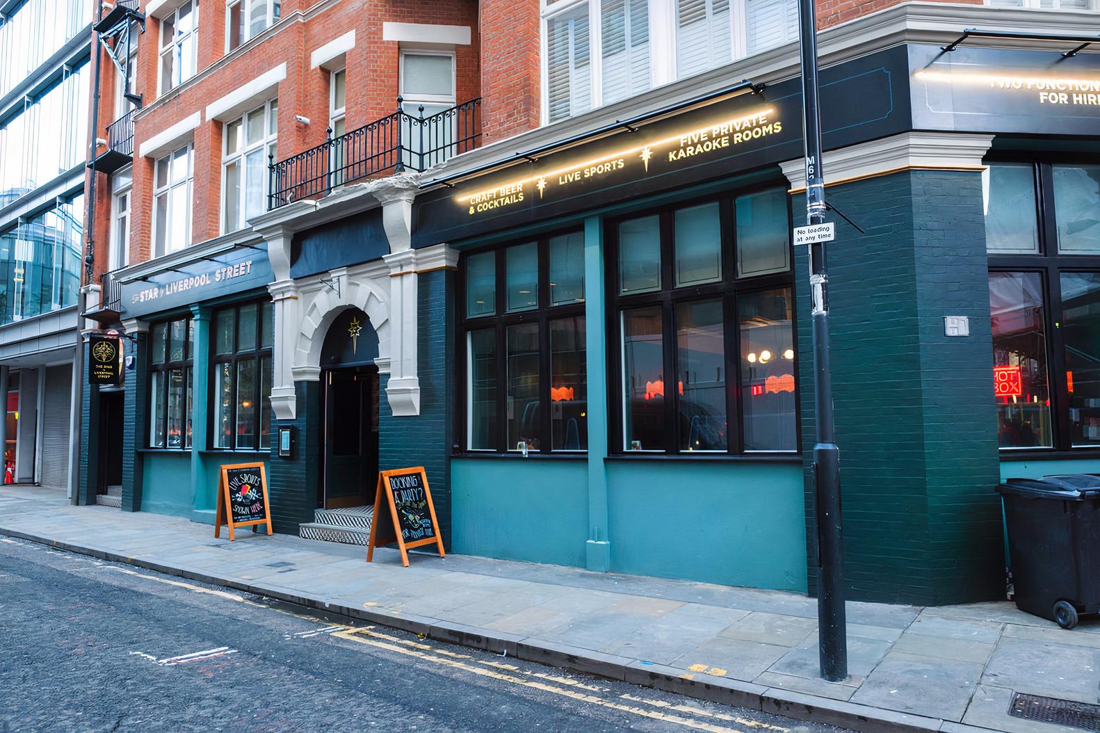 The Star By Liverpool Street