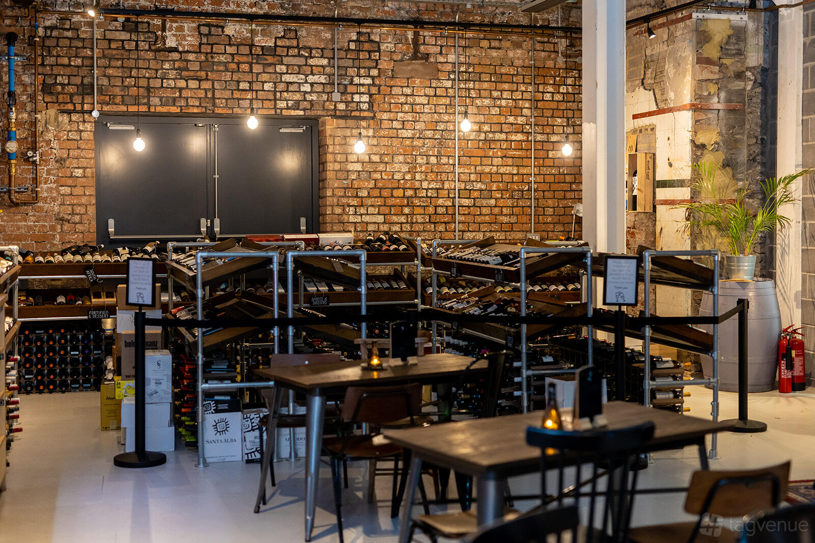 Wine Cellar Mixed Seating - Le Vignoble Bristol - Event Venue Hire ...