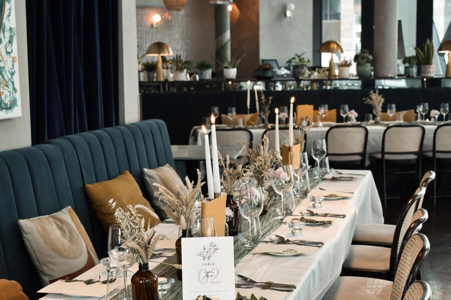 Wedding reception - Dinner at