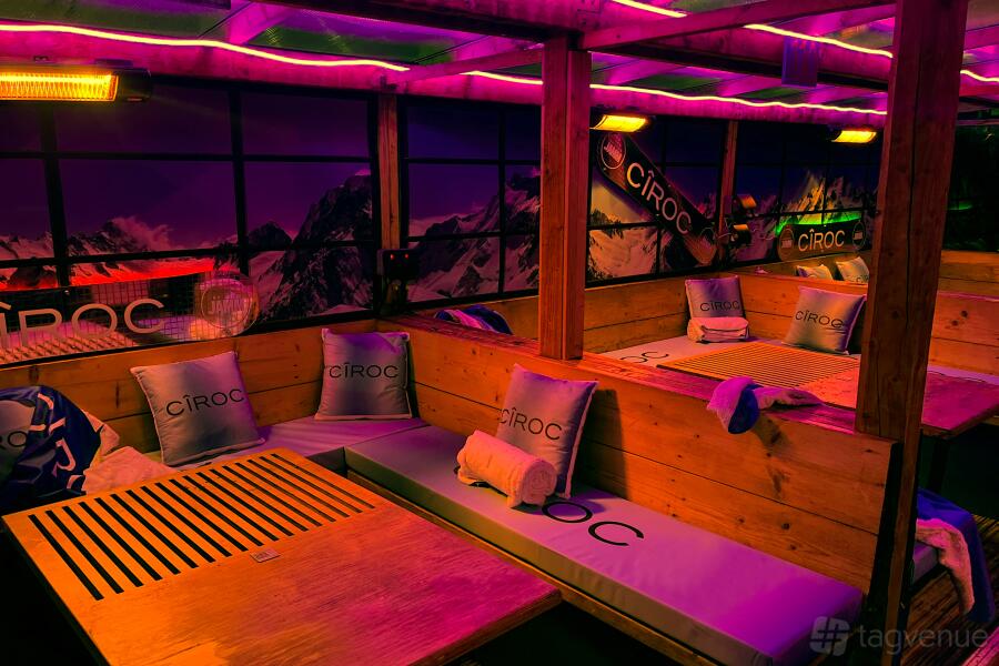 Semi-Private Booth Area Semi-Private Booth Area