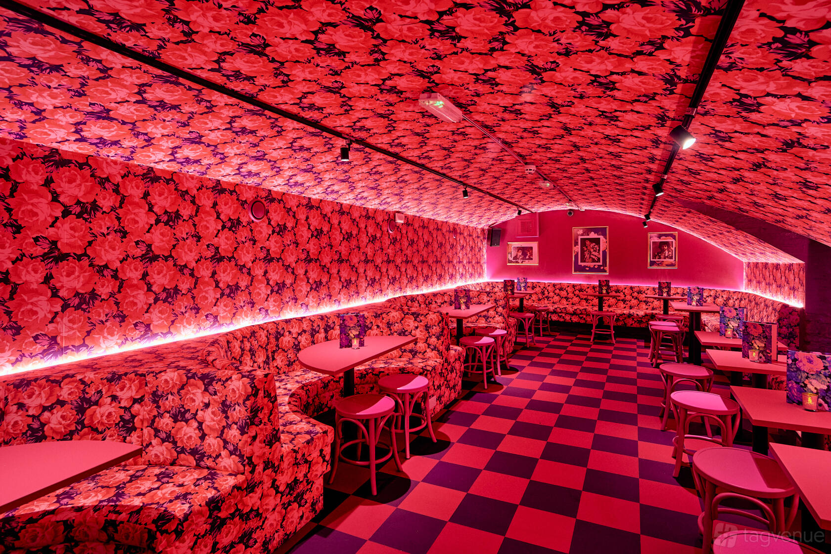 Roce Rocm Pink Rose Room - Blame Gloria Bristol - Event Venue Hire - Tagvenue.com