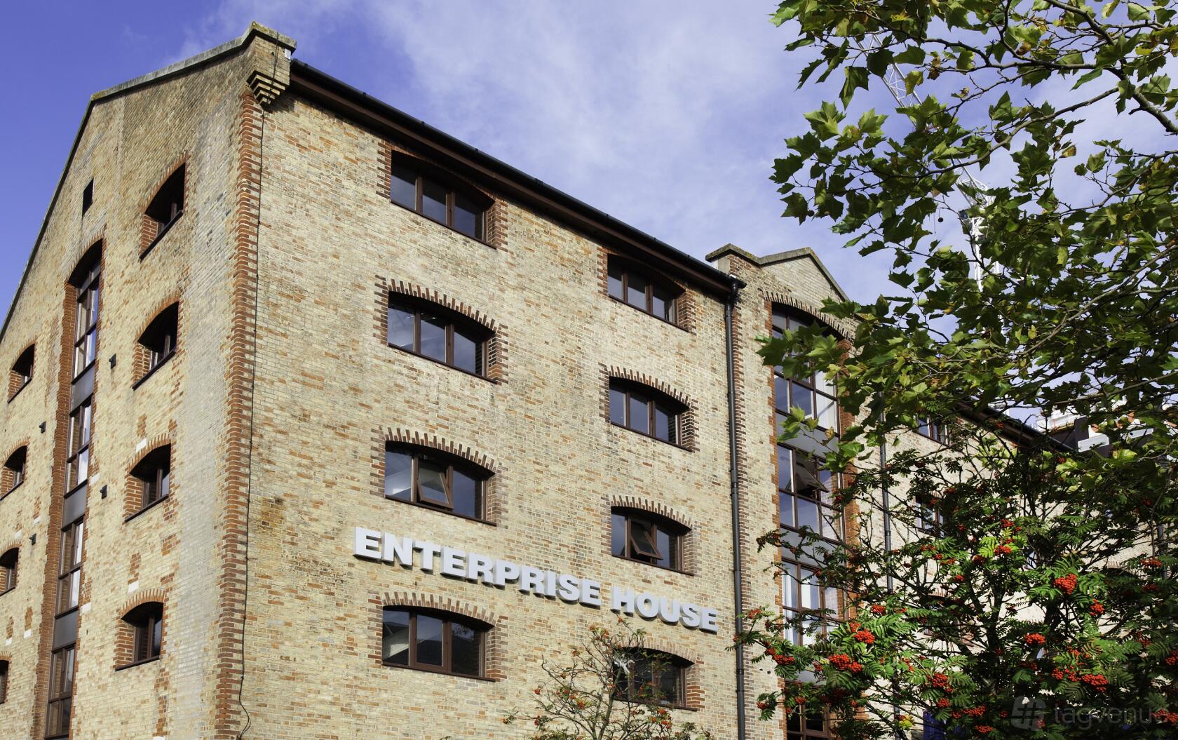 A meeting centre with a red brick exterior and arched windows at UBCUK Southampton - Enterprise House.