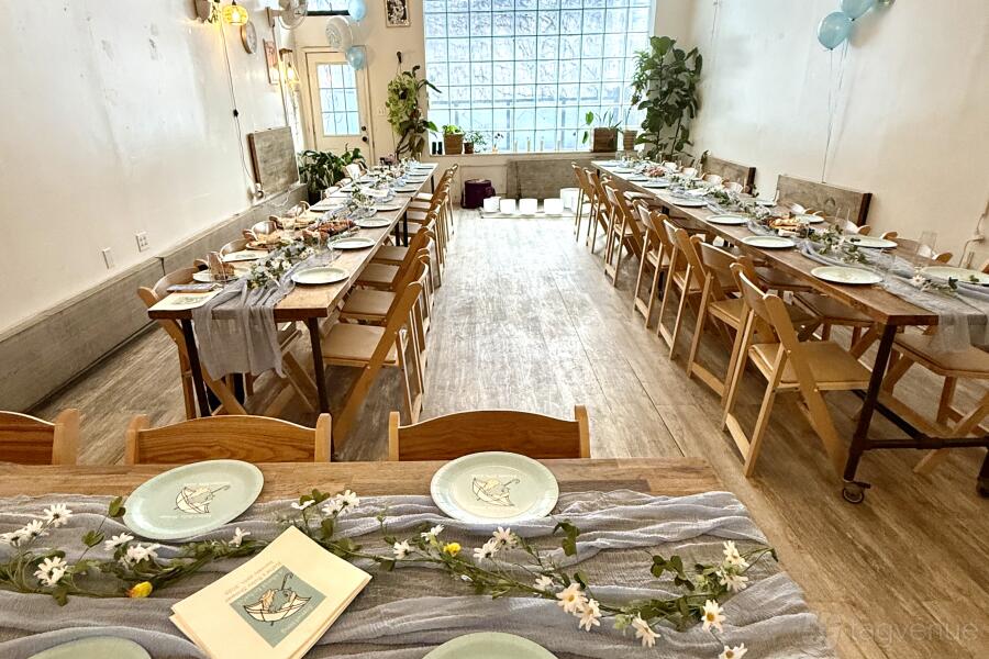Spacious Venue with Garden at Bat Haus Coworking and Event Space