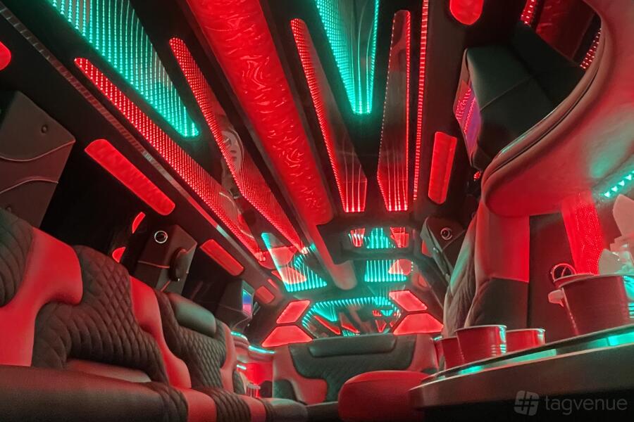 2024 Cadillac Escalde limo at