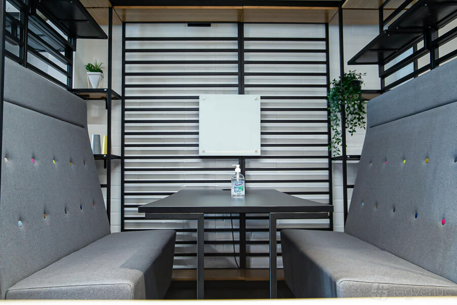 Switch Booth Co-working Booth - Millharbour Court - Event Venue Hire - Tagvenue.com