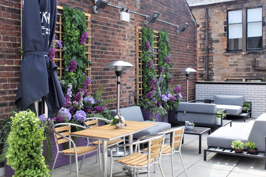 The Rooftop Terrace at