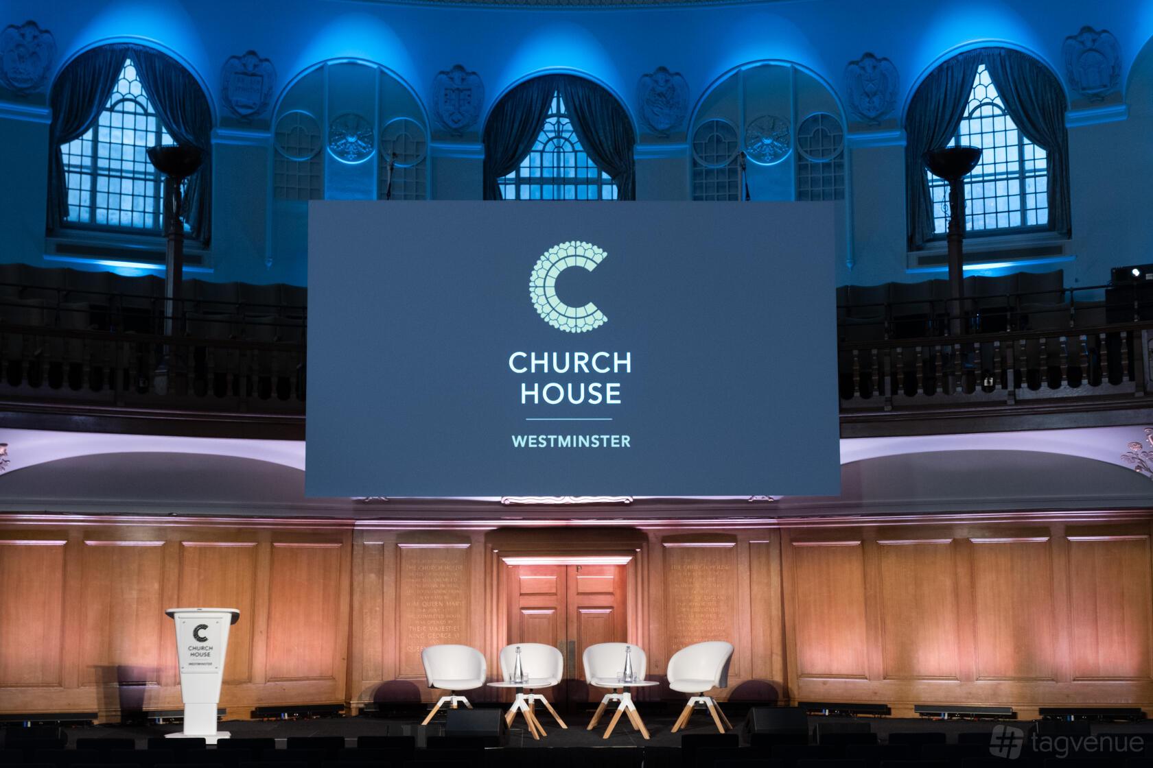Assembly Hall Display Assembly Hall - Church House Westminster - Event Venue Hire - Tagvenue.com