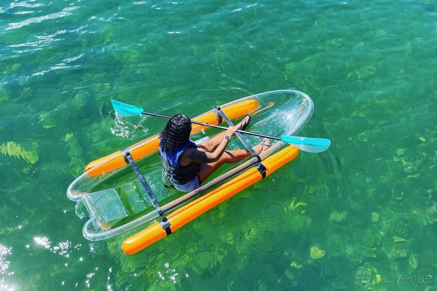 Kayaks at Love and Boat