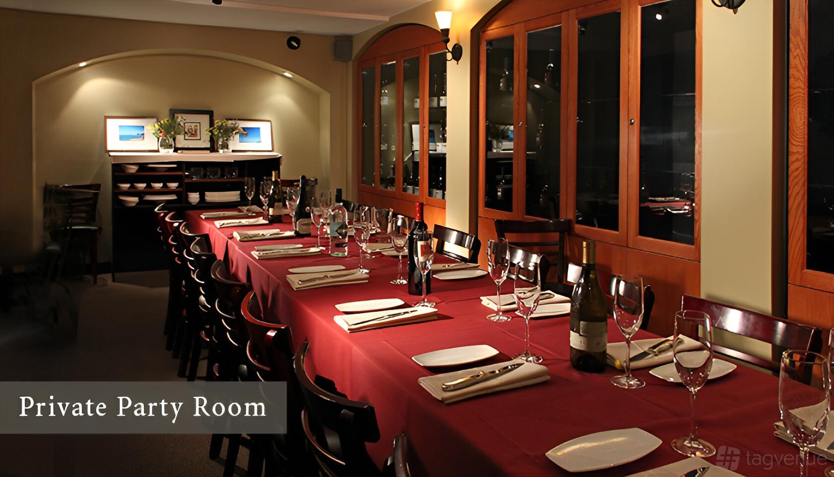 Private Dining Room at Clarkson Bistro Mediterranean Cuisine at Clarkson Bistro Mediterranean Cuisine