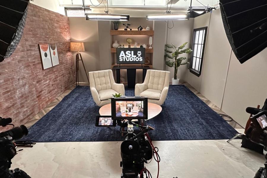 Living Room Podcast Set Living Room Podcast Set