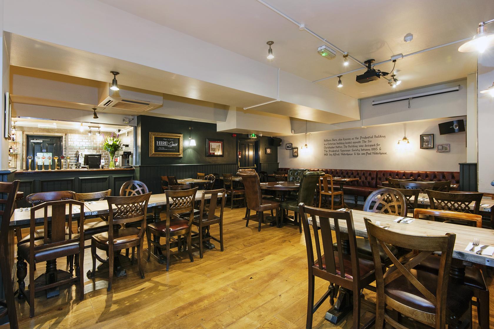 Cellar Bar - Sir Christopher Hatton - Event Venue Hire - Tagvenue.com