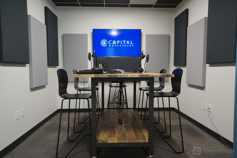Podcast Studio at Capital Workspaces Bethesda