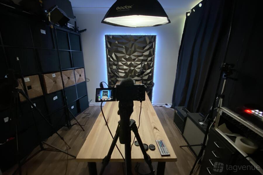 Podcast studio with video Podcast studio with video