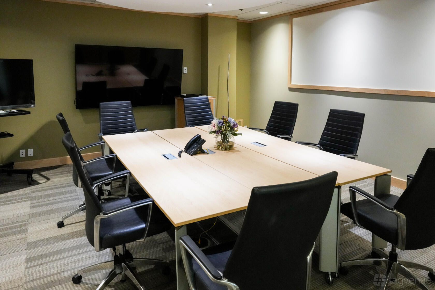 Executive Boardroom at Intelligent Office (Hudsons Bay Centre) at the Yonge & Bloor intersection in Old Toronto