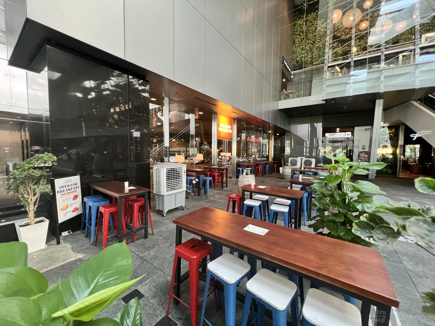 Asia Square Fun Rice Boulevard at Asia Square - Event Venue Rental - Singapore - Tagvenue.com
