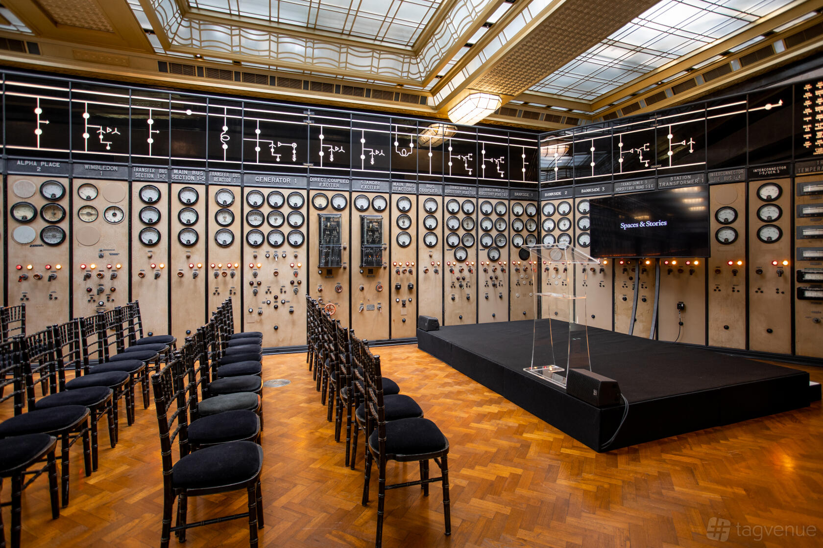 Control Room A - Control Room A at Battersea Power Station - Event ...