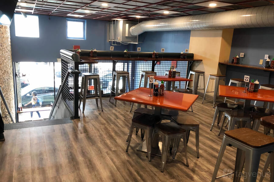 Upstairs Area at