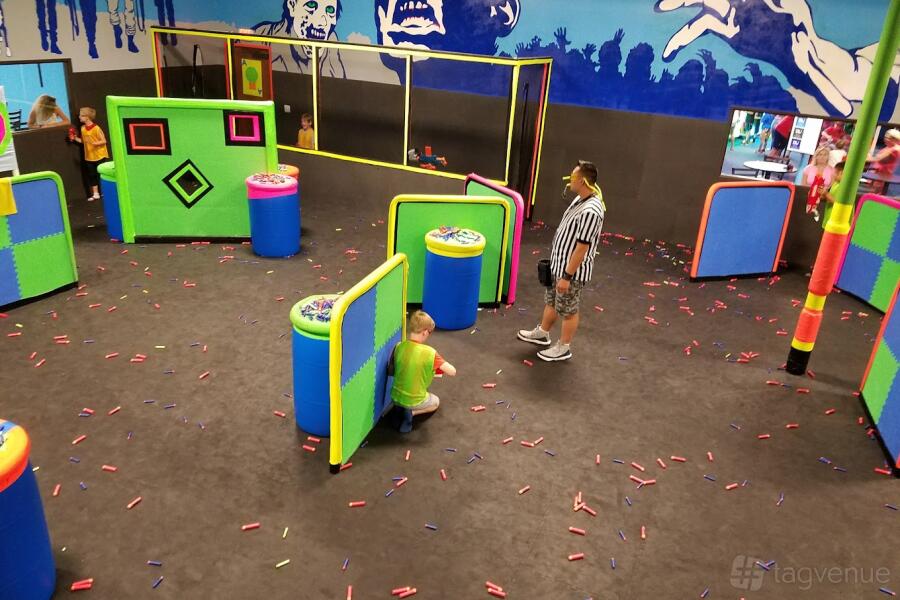 Nerf Arena at Dart'em Up