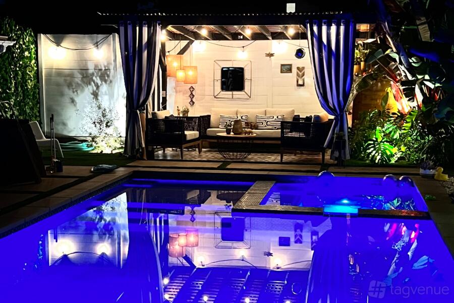 Backyard Swimming Pool Oasis Venue Rental in Los Angeles, CA | Photos ...