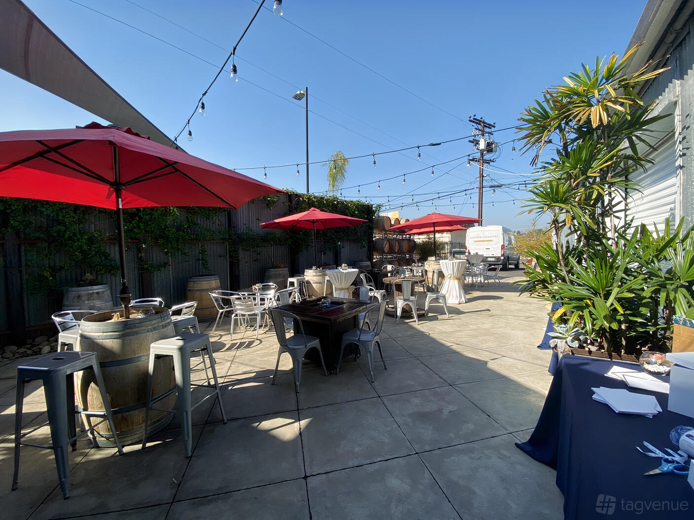 Patio - La Mesa Wine Works - Event Venue Rental - Tagvenue.com