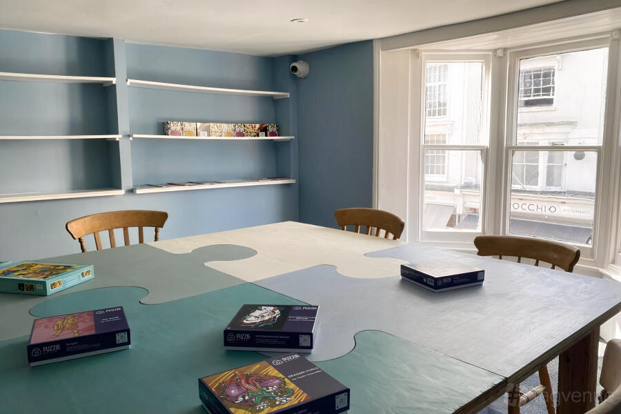 Community Room at Puzzle Bored