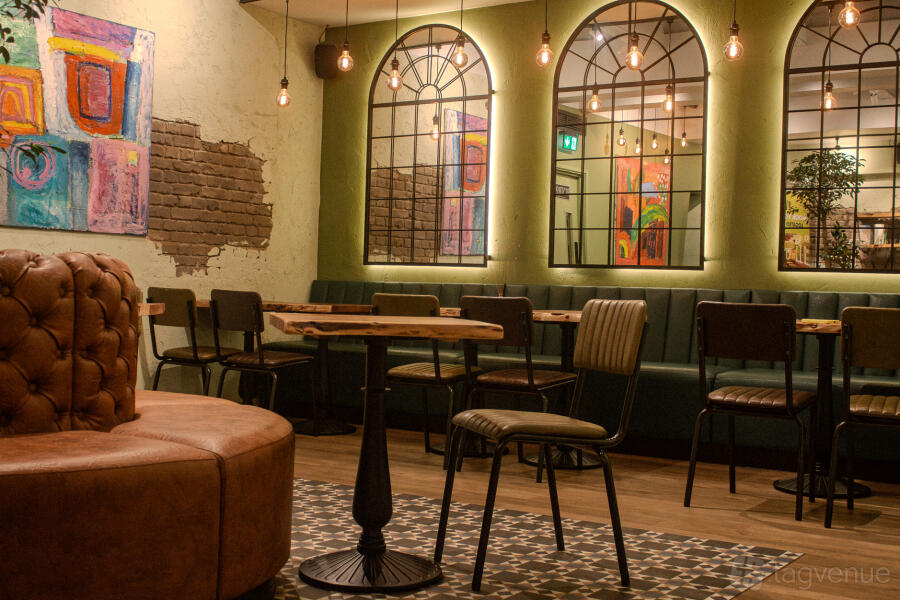 Upstairs Event Space at The Veg Box Cafe